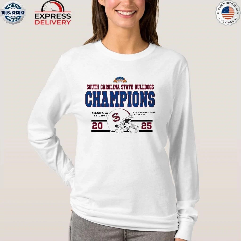 Cricket Celebration Bowl Champions South Carolina State Bulldogs Football National Champions 2025 Shirt