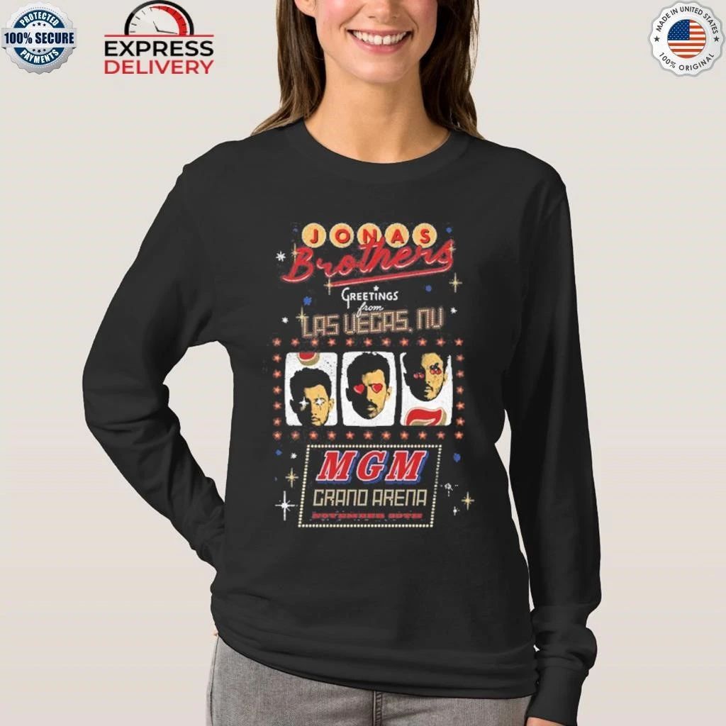 Jonas Brother Nov 29 2025 Las Vegas NV Event Shirt