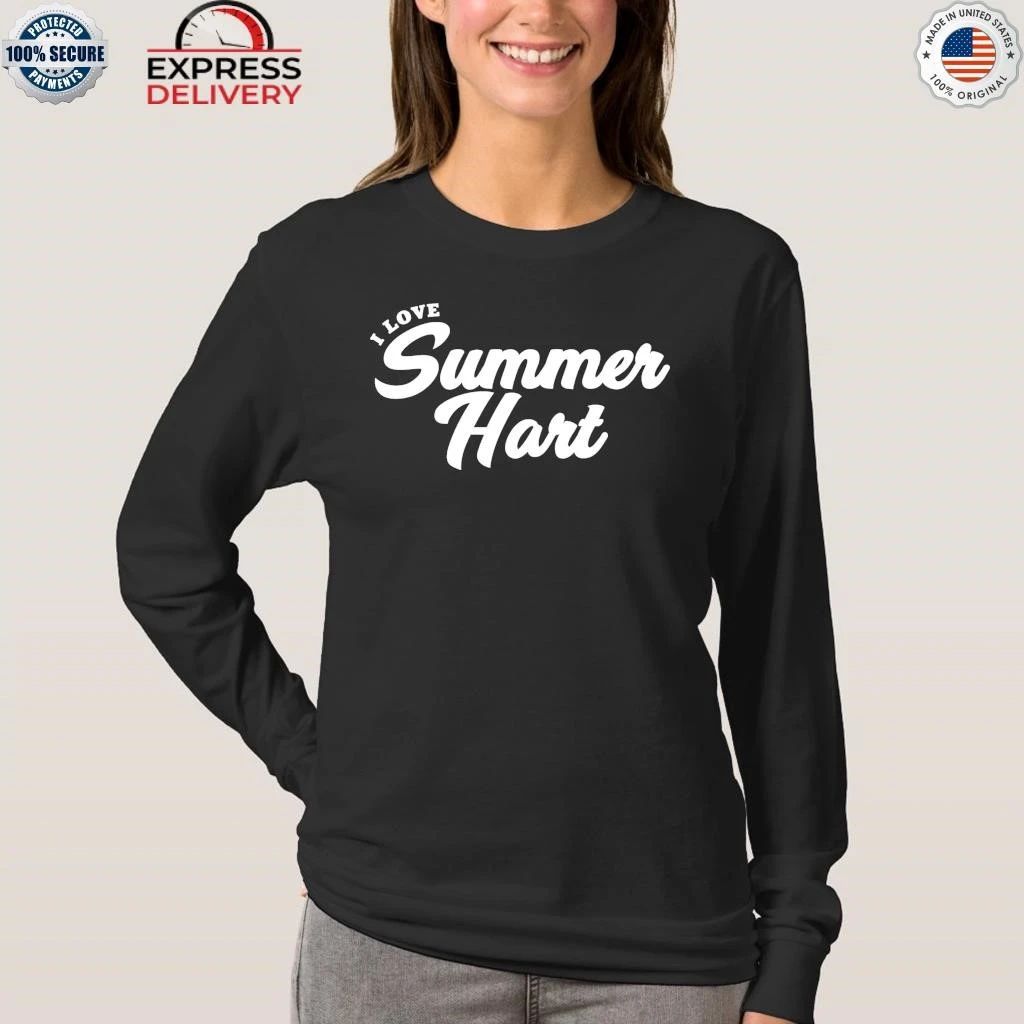 I Love Summer Hart Shirt