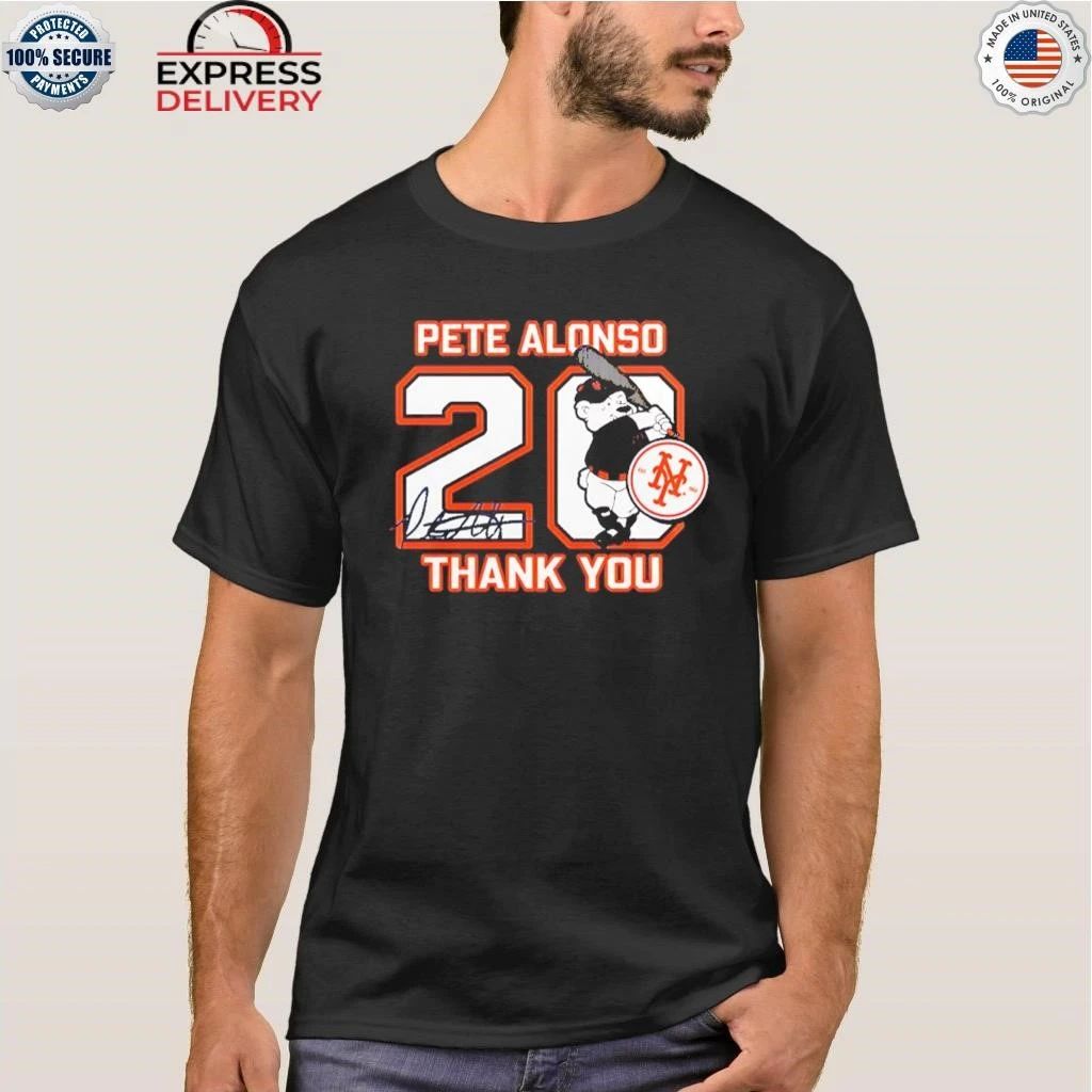 2026 NY Mets Thank You Pete Alonso 20 Shirt