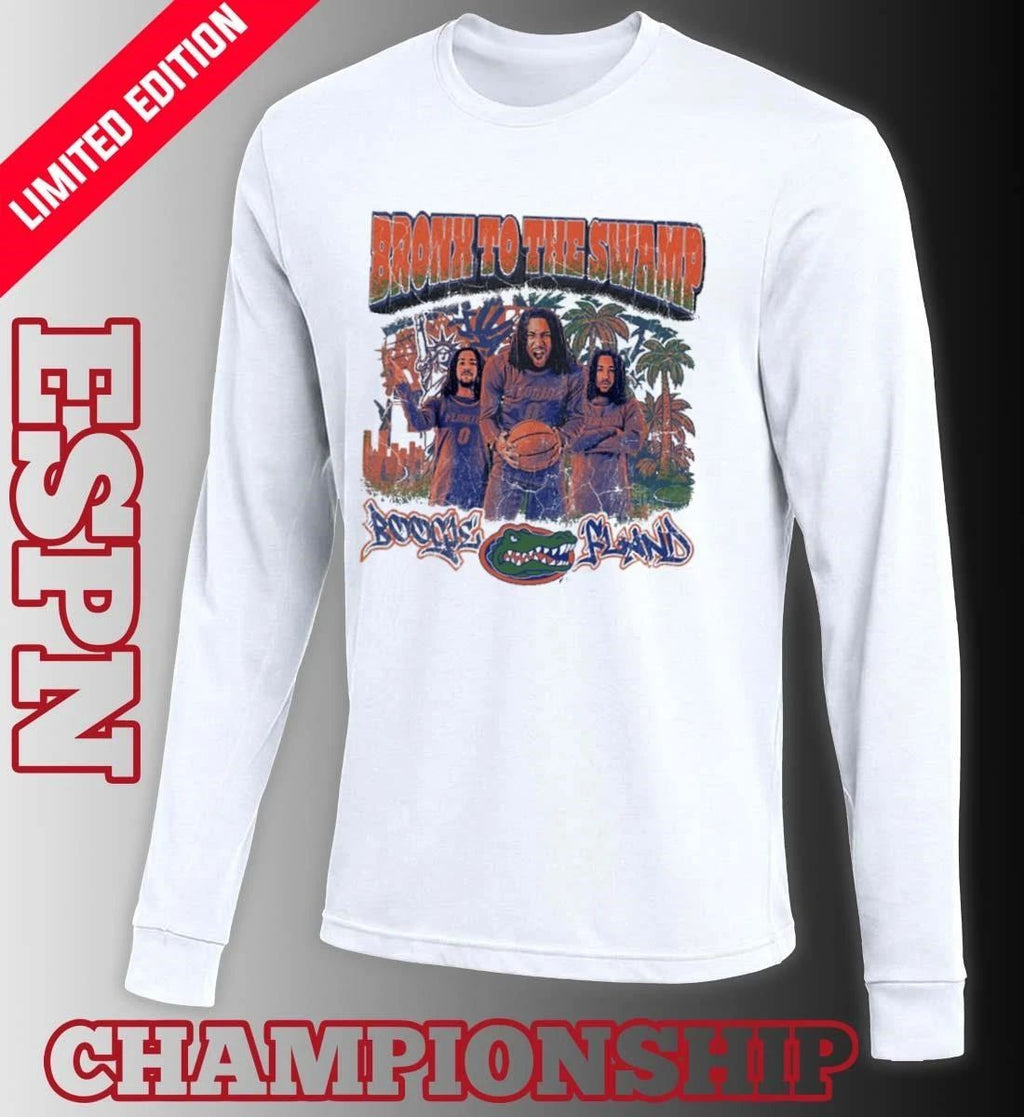 Florida Gators Men’s Basketball Bronx To The Swamp Shirt