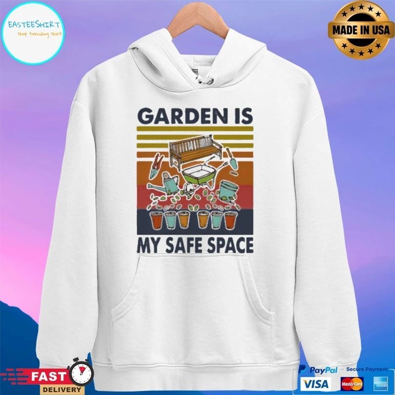 Garden Is My Safe Space Vintage T-shirt