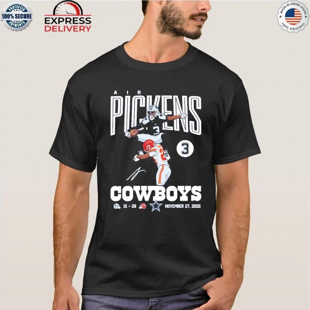 Air Pickens Cowboys 31-28 Chiefs November 27 2025 Shirt