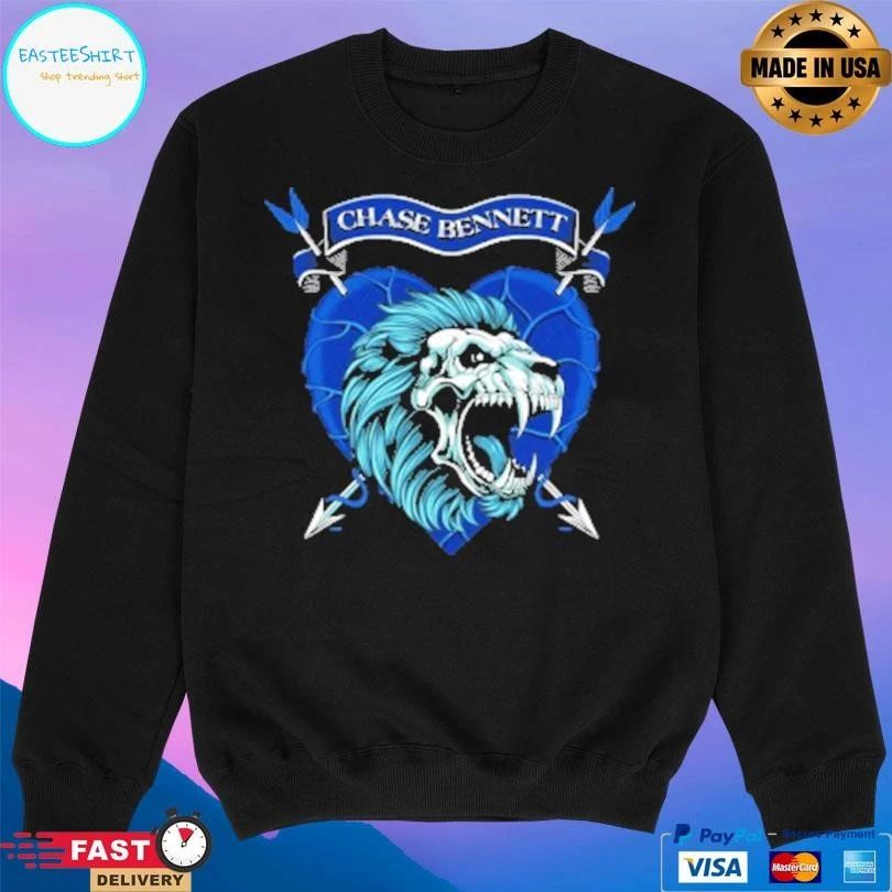 Chase Bennett Tribal Warfare Heart T-shirts