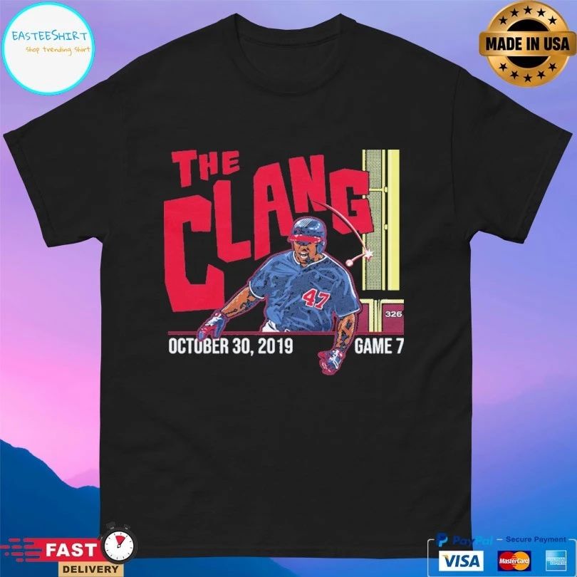 Washington Huskies Baseball The Clang October 30 2019 Game 7 T-shirt