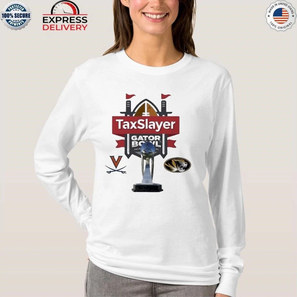 TaxSlayer Gator Bowl December Matchup Virginia Cavaliers Vs Missouri Tigers 2025-26 On December 27 2025 Shirt