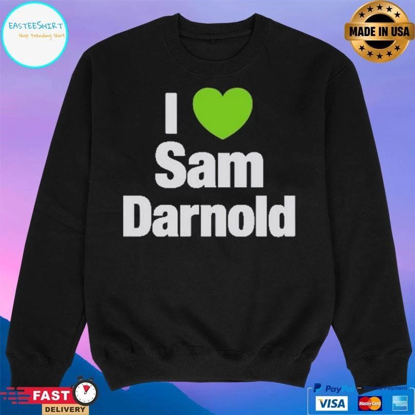 Cooper Kupp I Heart Sam Darnold T-shirts