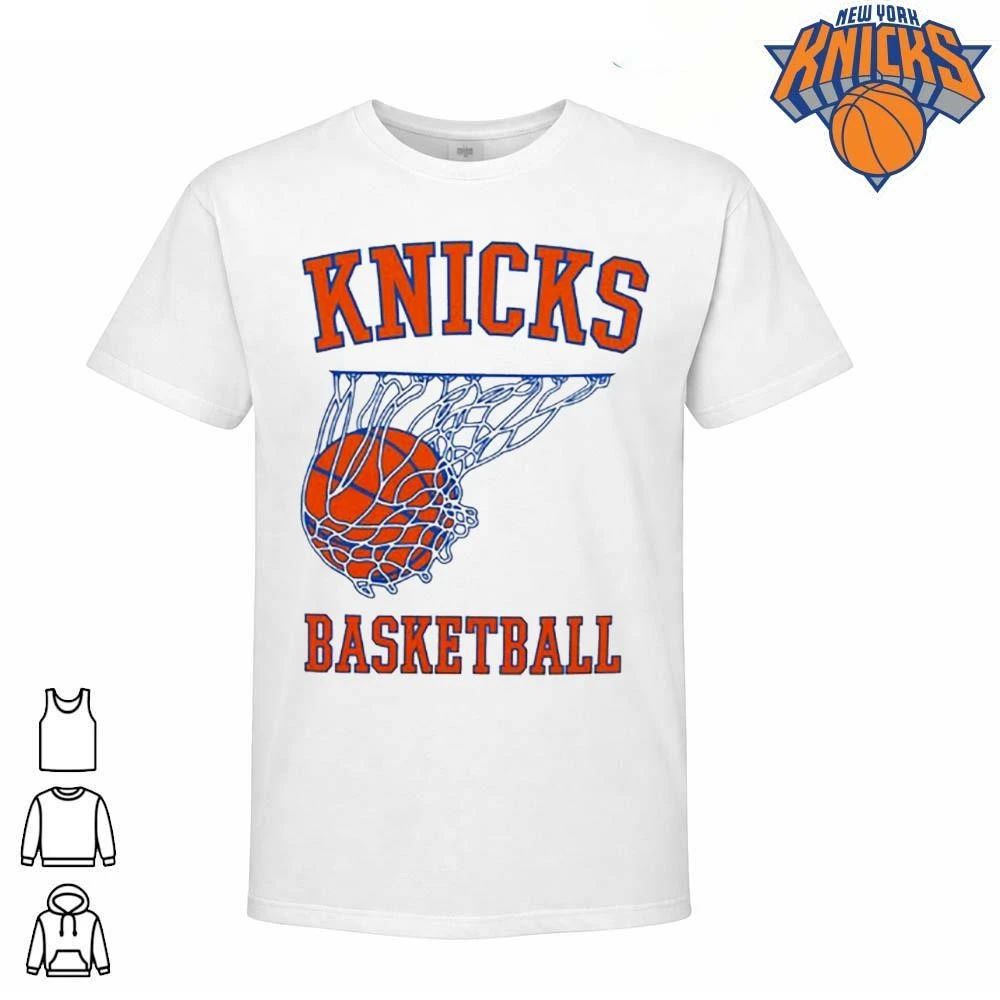 New York Knicks Basketball Net Swish Graphic NBA Finals 2026 Shirt