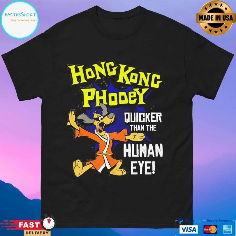 Hong Kong Phooey Quicker Than The Human Eye T-shirts