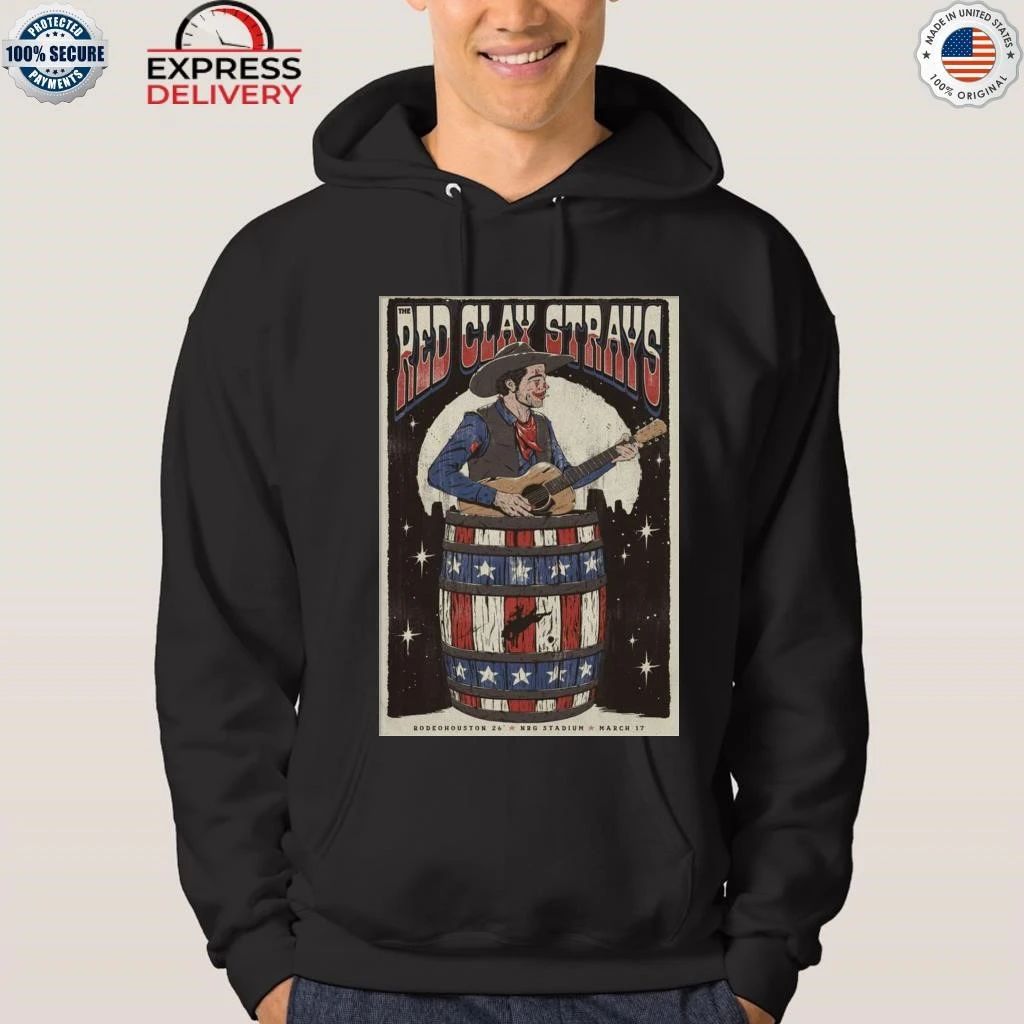 The Red Clay Strays Houston TX 2026 Mar 17 Shirt