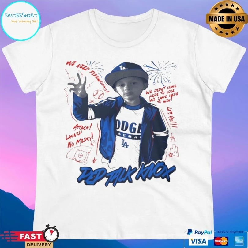 Pep Talk Knox Los Angeles Dodgers T-shirt