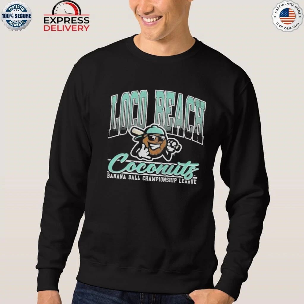 Loco Beach Coconuts Banana Ball Championship League Shirt