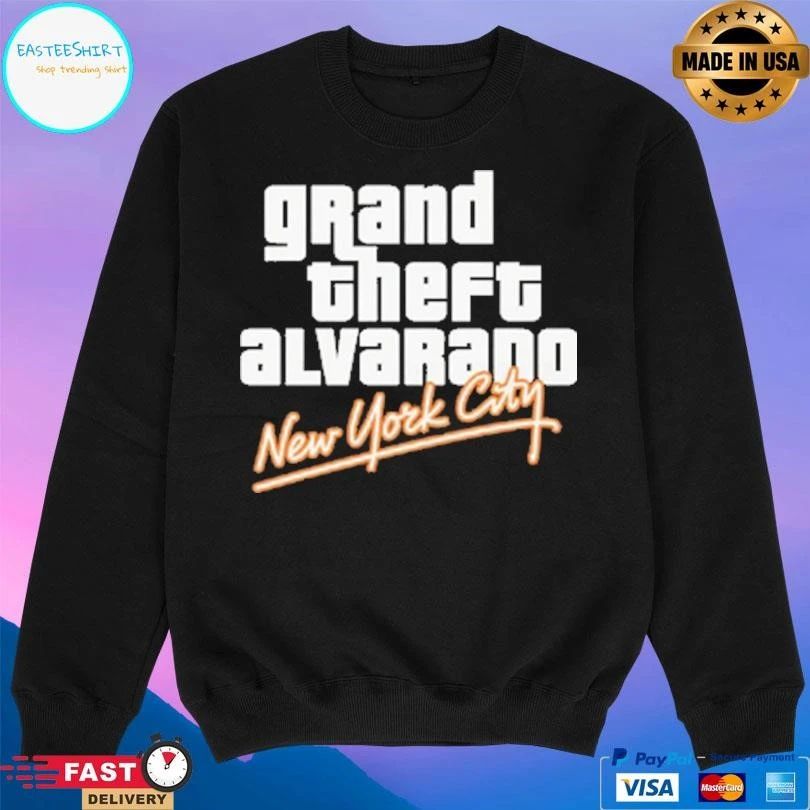 Grand Theft Alvarado New York City T-shirts