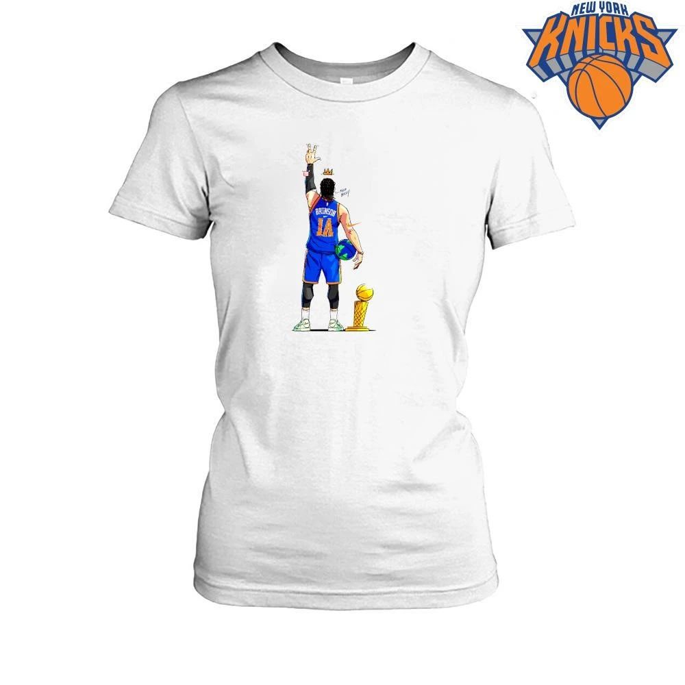 New York Knicks Champions NBA 2026 Jalen Brunson 1A Three Sign Shirt