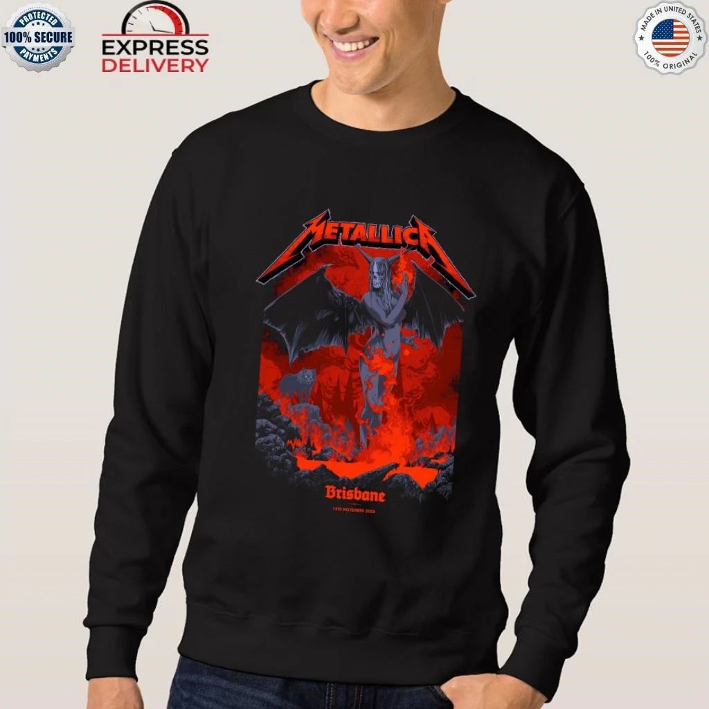 Metallica M72 Brisbane Australia Pop Up Shop By Art Ken Taylor Shirt