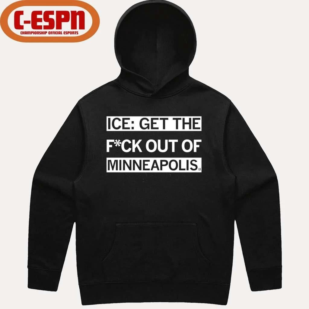 ICE Get the F Out of Minneapolis T-Shirt