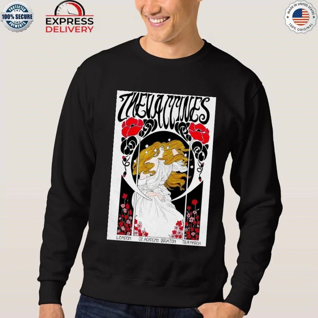 The Vaccines 02 Academy Brixton Mar 13 + 14 2026 Shirt
