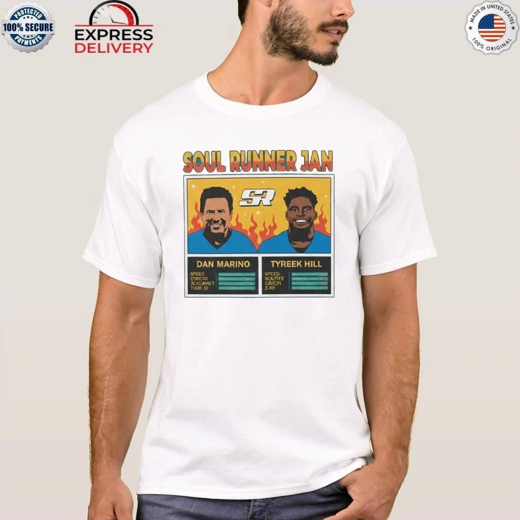 Baby Gronk Soul Runner Jan Dan Marino SR Tyreek Hill Shirt