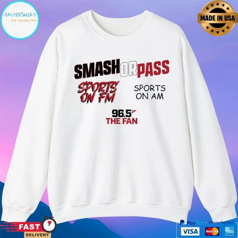 Fescoe And Dusty Smash Or Pass Sports On Fm Sports On Am 96.5 The Fan T-shirts