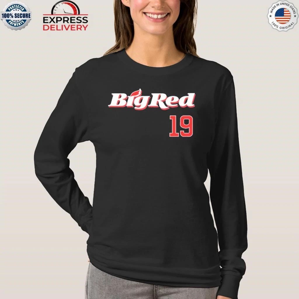 Owen Caissie Cubs Big Red 19 Shirt