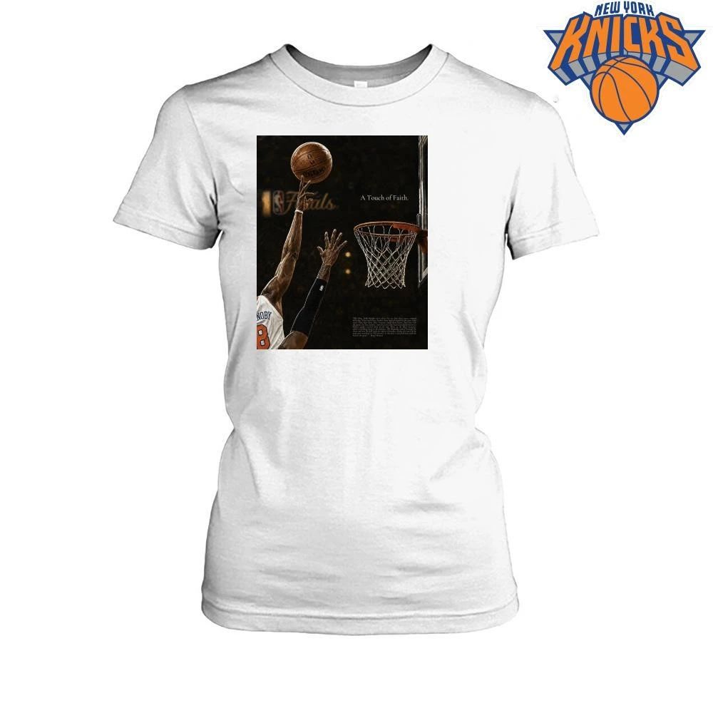 OG Anunoby A Touch of Faith New York Knicks NBA Finals 2026 Shirt
