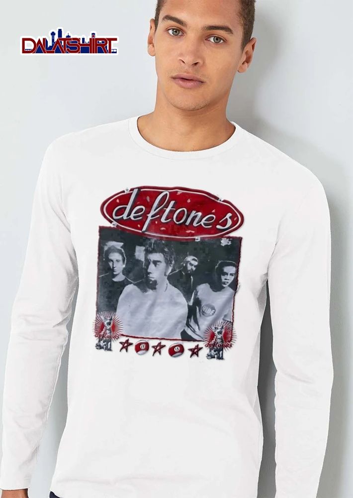Deftones Vintage Halftone Band Photo Screaming Cats Stars shirt