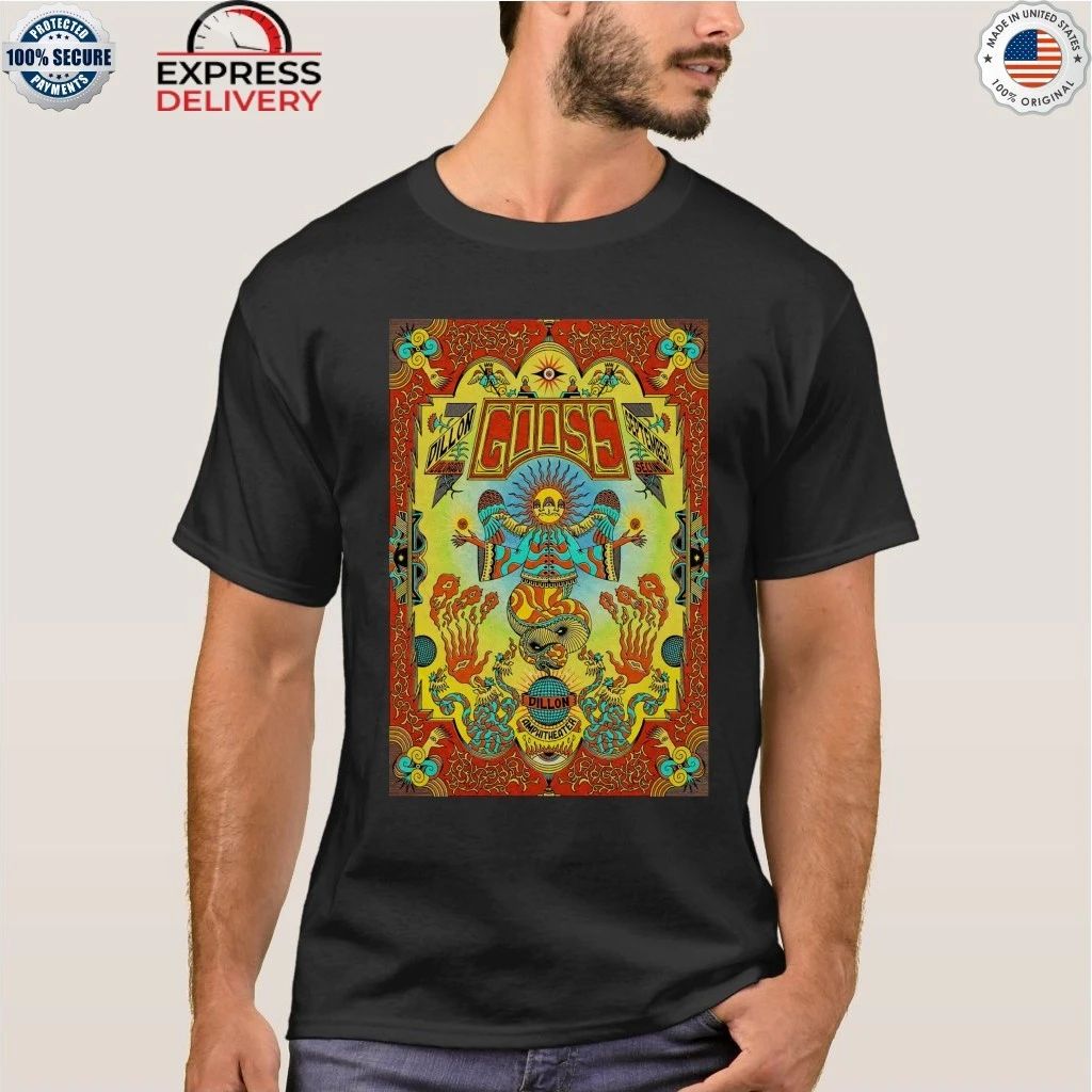 Goose Show At Dillon Amphitheater On Sept 2 2026 Shirt