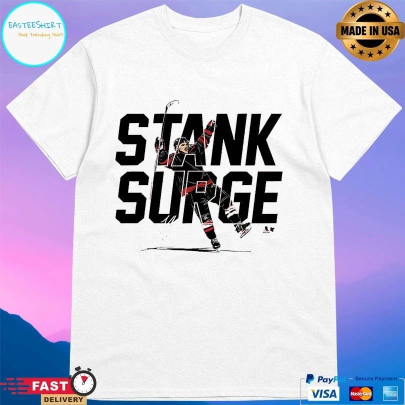 Carolina Hurricanes Logan Stankoven Stank Surge T-shirt
