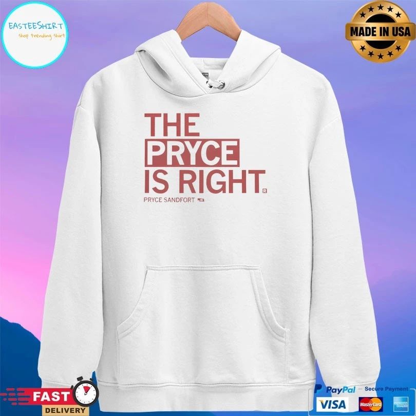 The Pryce Is Right Pryce Sandfort T-shirts