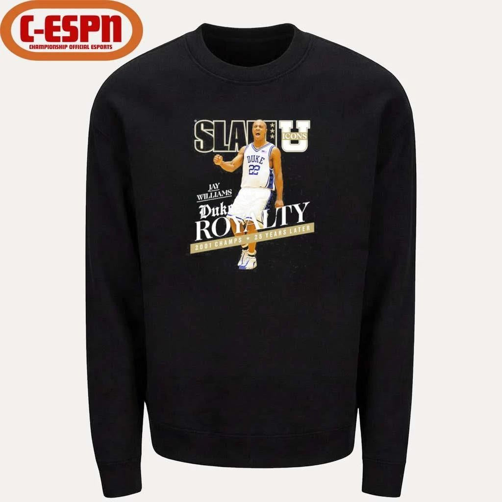 SLAM Jay Williams Duke Royalty Shirt
