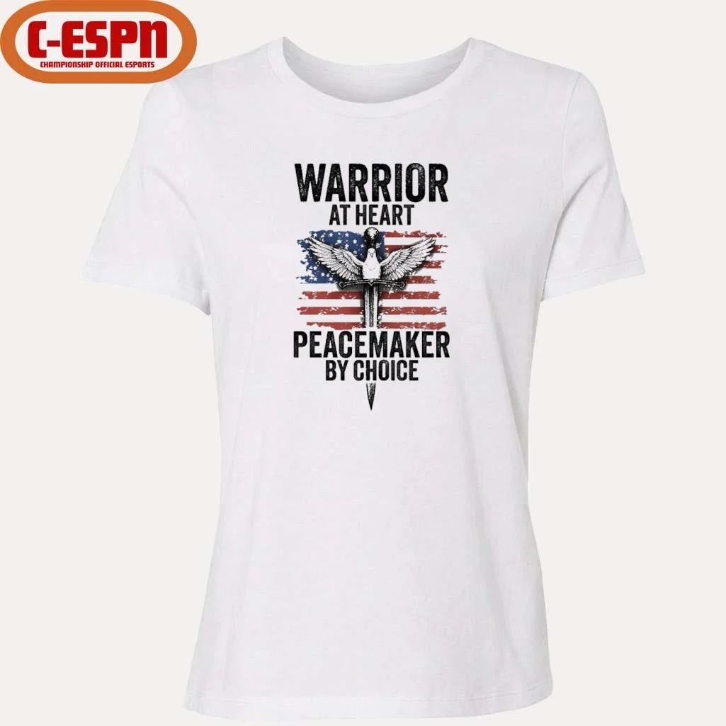 Warrior At Heart Peacemaker By Choice shirt
