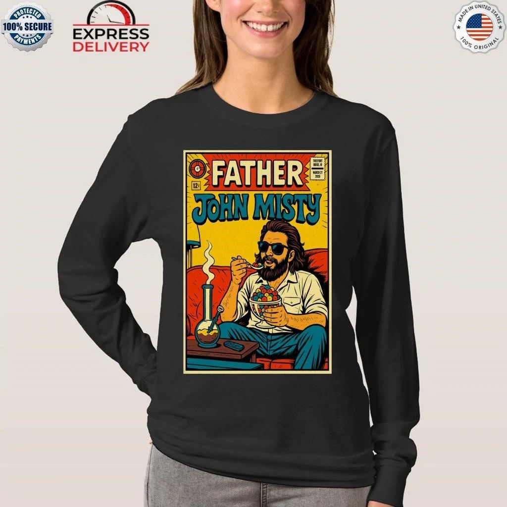 Father John Misty at the Channel 24 in Sacramento, CA for Mar 27, 2026 Shirt