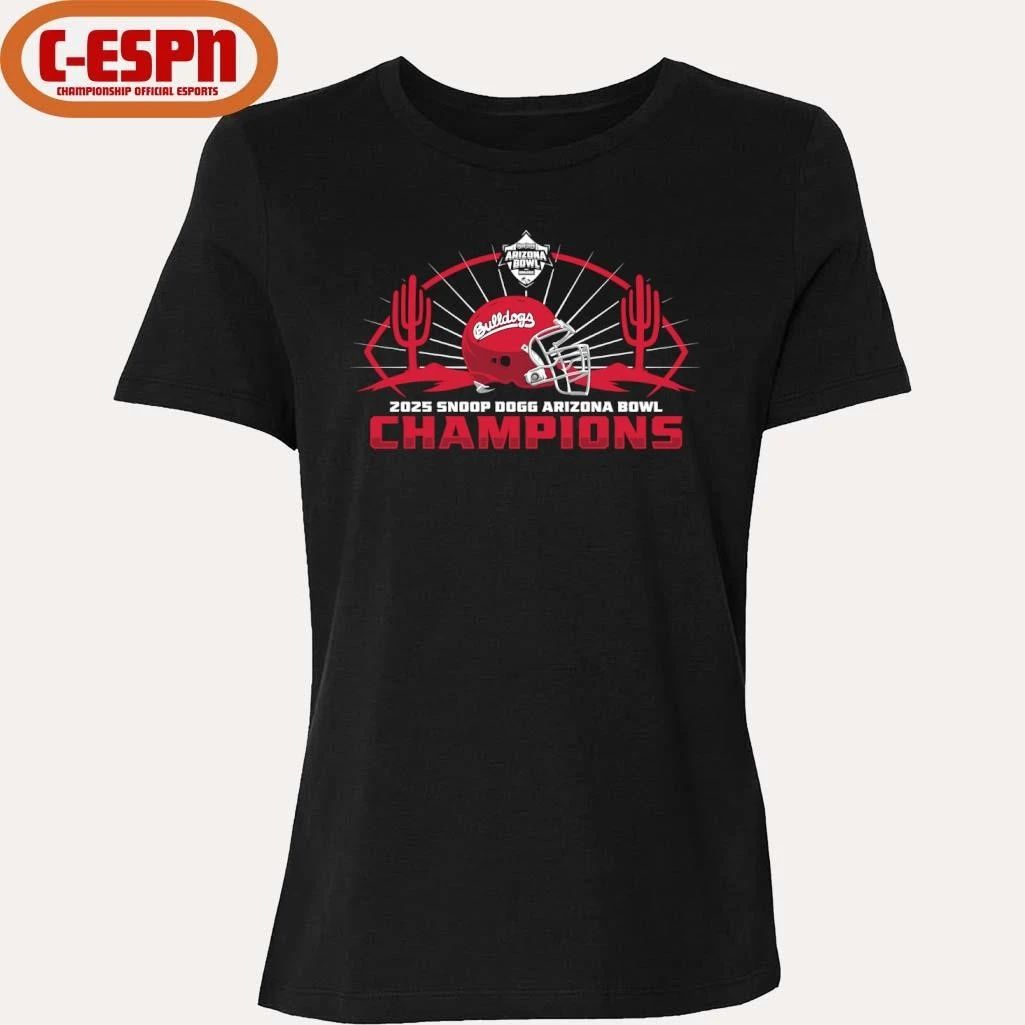 Fresno State Bulldogs 2025 Arizona Bowl Champions Shirt