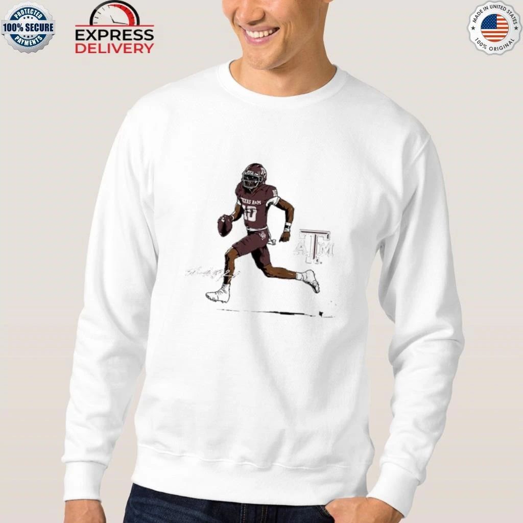 Texas A&M Football Marcel Reed Superstar Pose Shirt
