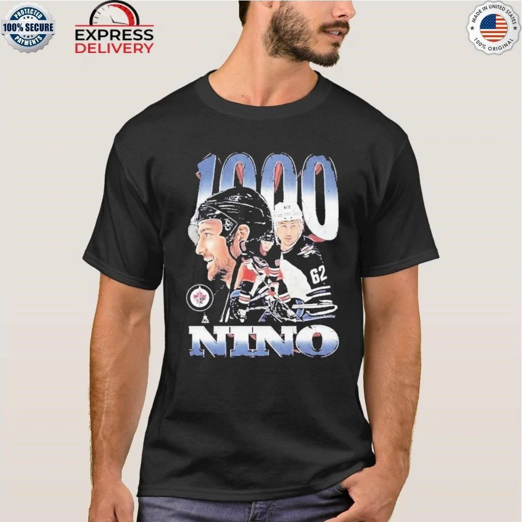 Nino Niederreiter 1000 Games Shirt