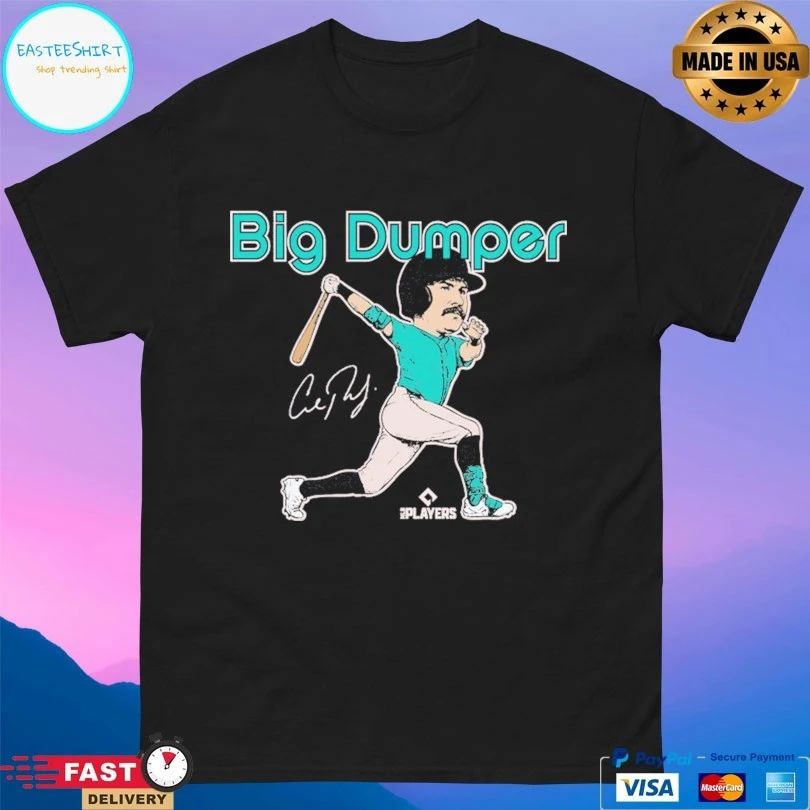 Cal Raleigh Seattle Mariners Mlb Big Dumper Signature T-shirts