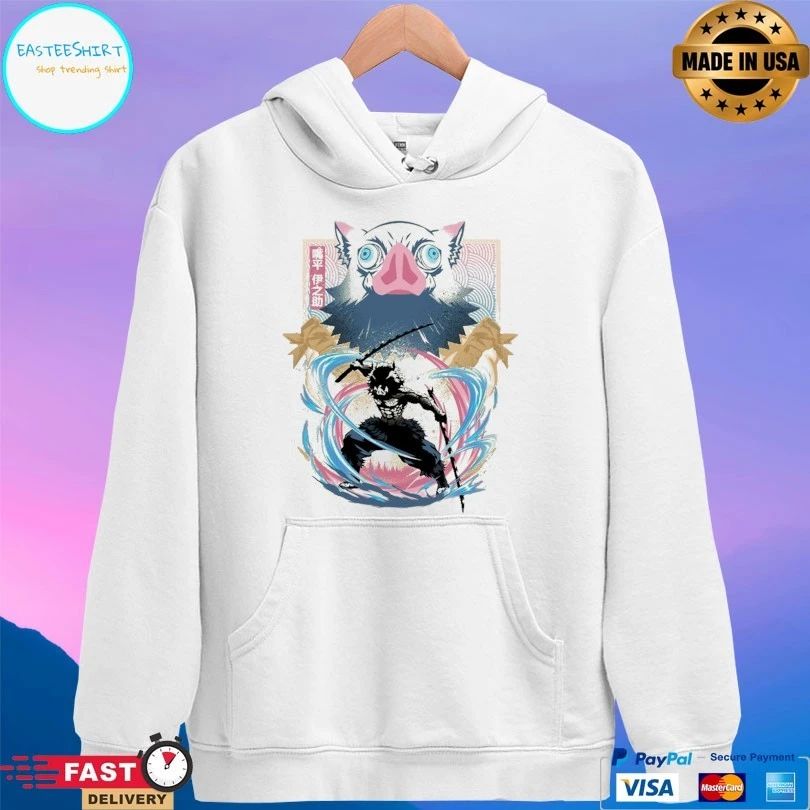 Inosuke Hashibira Wild Blade Boar T-shirts