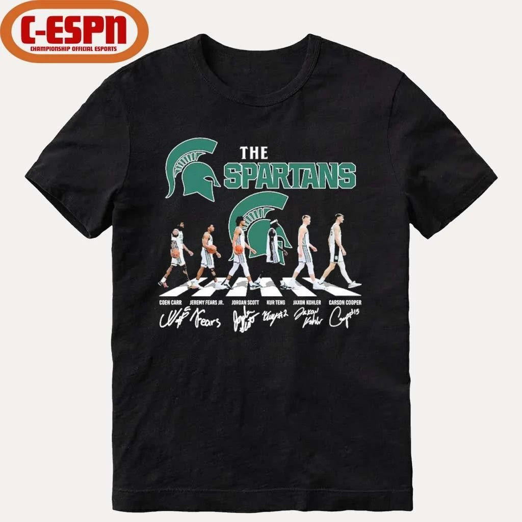 The Michigan State Men’s Basketball Abbey Road Shirt
