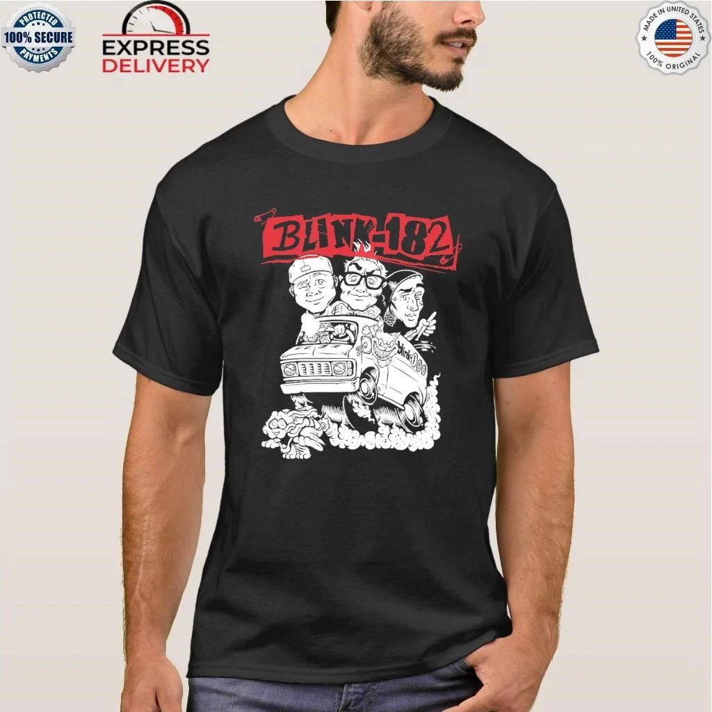 Blink182 Characters 2025 Tour Shirt