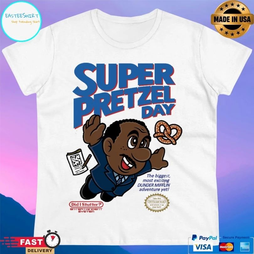 Super Pretzel Day The Biggest Most Exciting Dunder Mifflin Adventure Yet T-shirt