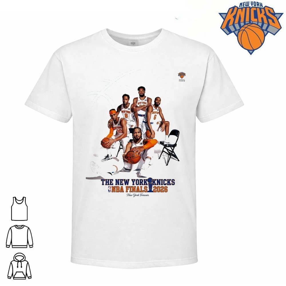 The New York Knicks Basketball Team NBA Finals 2026 Shirt