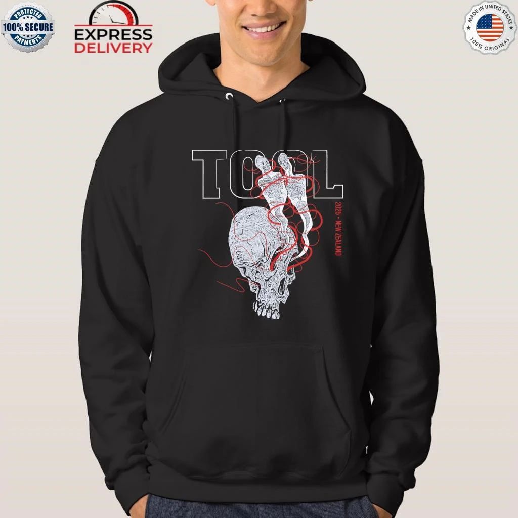 Tool New Zealand Tour 2025 Event Shirt