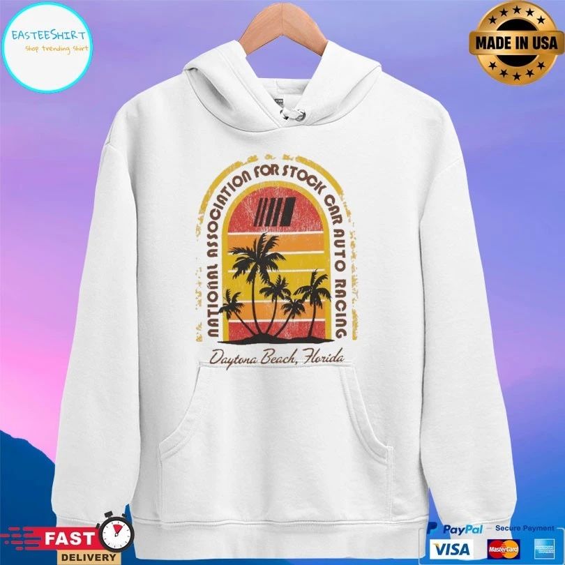 National Association For Stock Car Auto Racing Daytona Beach Florida T-shirts