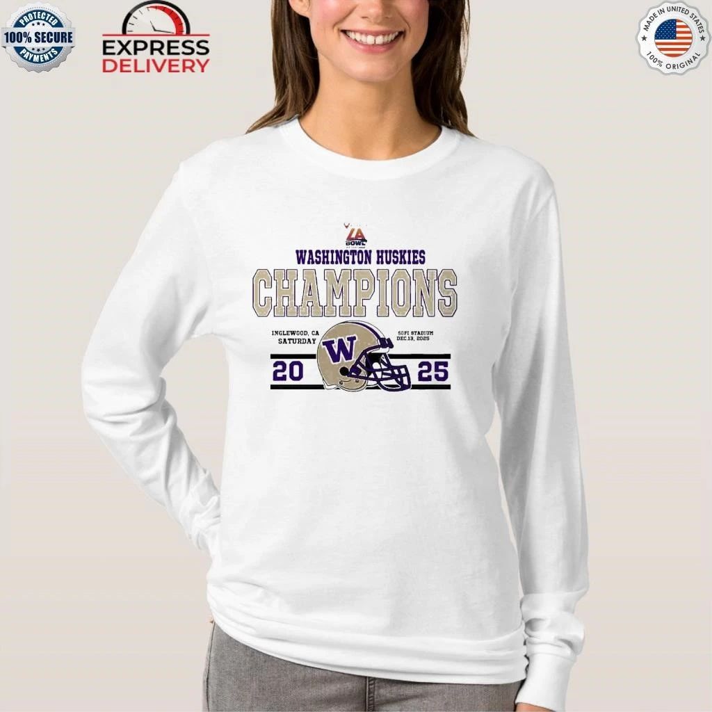 Washington Huskies Football Champions 2025 Bucked Up LA Bowl Hosted by Gronk Shirt