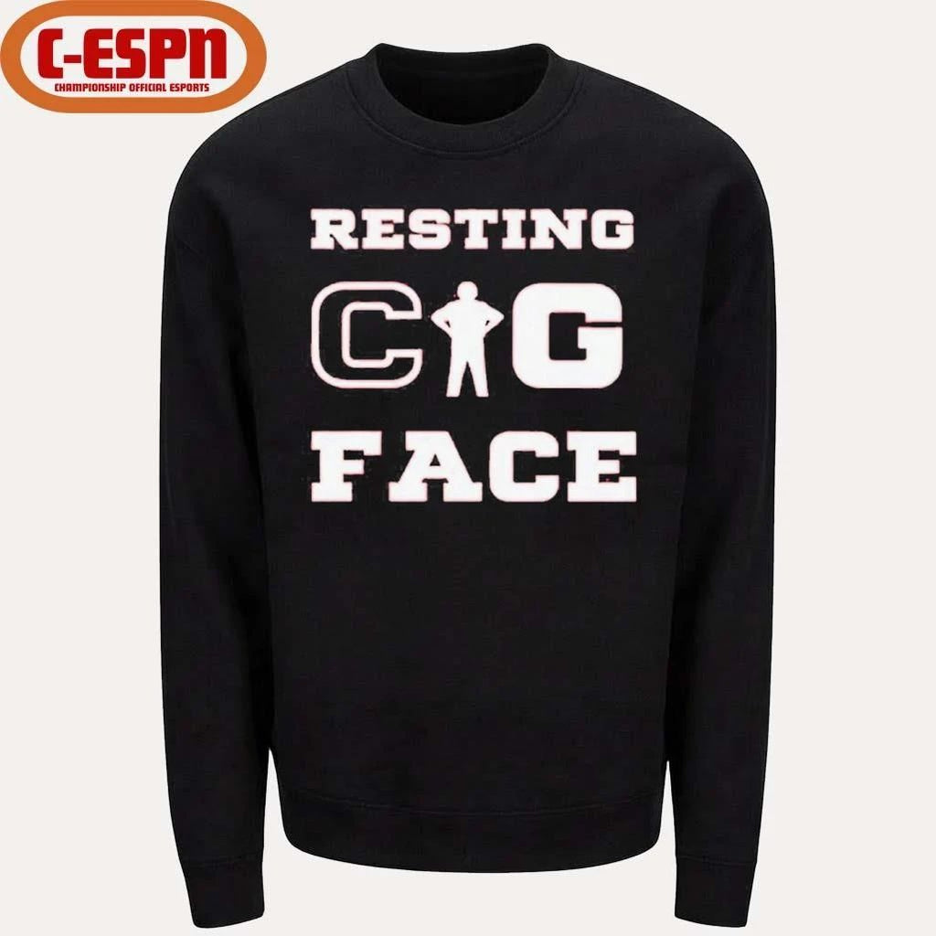Aaron Matas Resting Cig Face T-Shirt