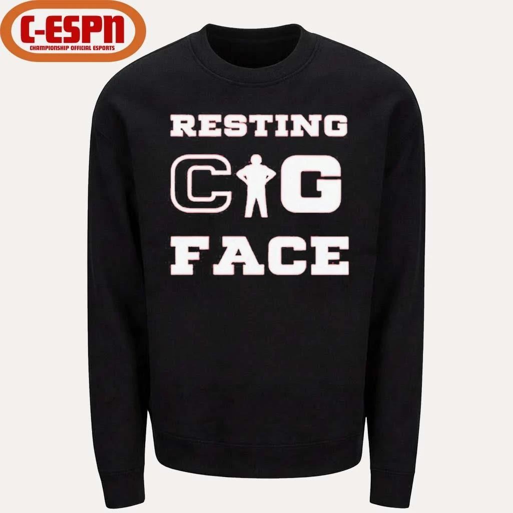 Aaron Matas Resting Cig Face T-Shirt