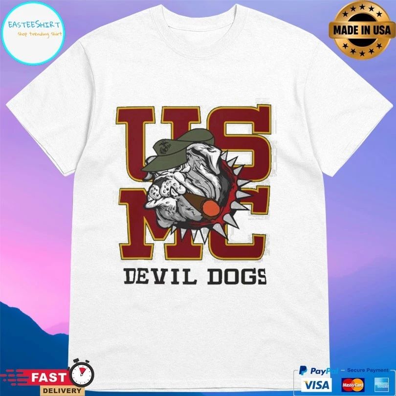 Us Marine Corps Devil Dog T-shirt