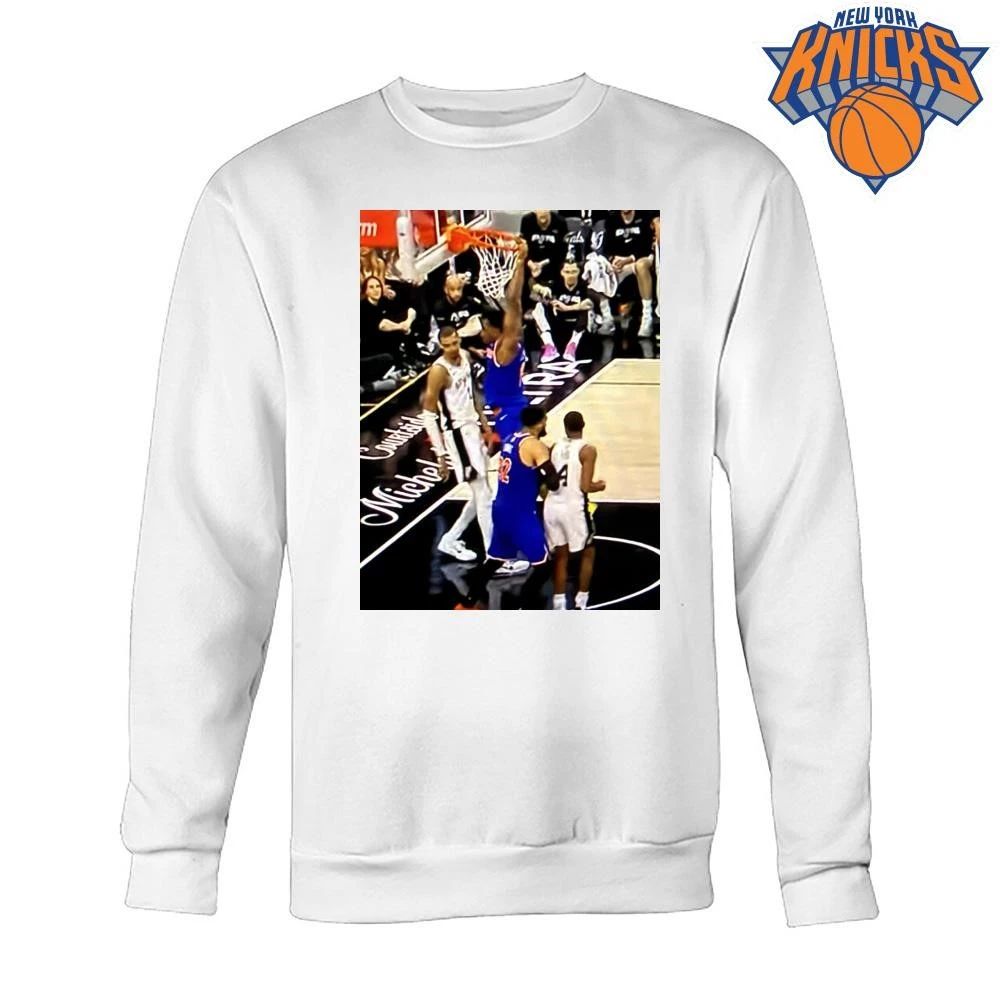 OG Anunoby Poster Dunk Over Victor Wembanyama New York Knicks vs San Antonio Spurs NBA Finals 2026 Shirt