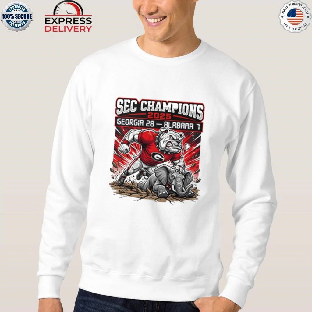 SEC Champions Georgia 28 Alabama 7 Shirt