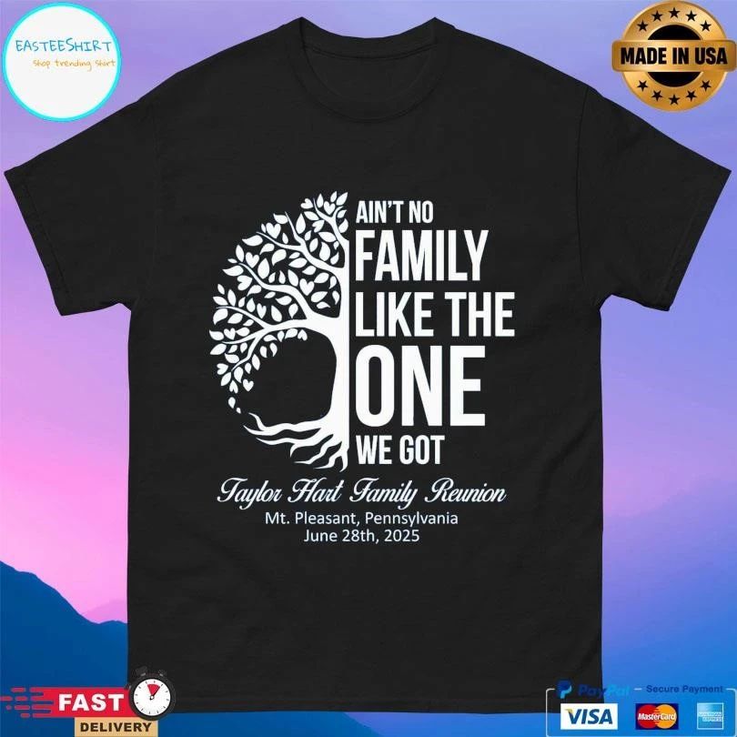 Ain’t No Family Like The One We Got Taylor Hart Family Reunion Mt Pleasant Pennsylvania June 28th 2025 T-shirts